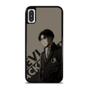 LEVI ACKERMAN ATTTACK ON TITAN ANIME MANGA iPhone X / XS Case