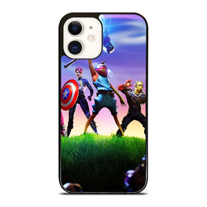 FORTNITE GAME X AVENGERS END GAME iPhone 12 Case FORTNITE GAME X AVENGERS END GAME iPhone 12 Case