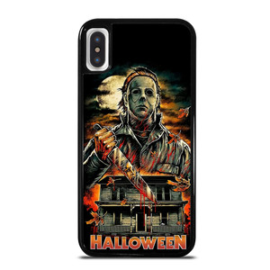 MICHAEL MYERS FACE HALLOWEEN HORROR CARTOON iPhone X / XS Case MICHAEL MYERS FACE HALLOWEEN HORROR CARTOON iPhone X / XS Case