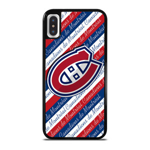 MONTREAL CANADIENS HOCKEY LOGO EMBLEM iPhone X / XS Case