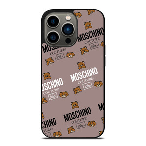 Black iPhone 13 Pro Max case Moschino - Vitkac Canada