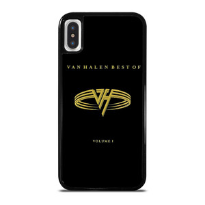 VAN HALLEN BEST OF ALBUM LOGO iPhone X / XS Case