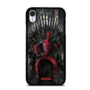 DEADPOOL THRONE MARVEL SUPERHERO iPhone XR Case DEADPOOL THRONE MARVEL SUPERHERO iPhone XR Case