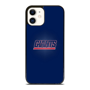 GIANTS NEW YORK LOGO BLUE iPhone 12 Case GIANTS NEW YORK LOGO BLUE iPhone 12 Case