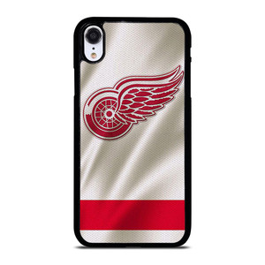 DETROIT RED WINGS HOCKEY TEAM JERSEY LOGO iPhone XR Case