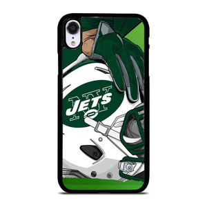 NEW YORK JETS HELMET LOGO iPhone XR Case