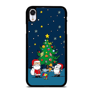 SNOOPY AND SANTA THE PEANUTS iPhone XR Case SNOOPY AND SANTA THE PEANUTS iPhone XR Case