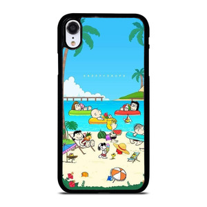 SNOOPY THE PEANUTS BEACH iPhone XR Case SNOOPY THE PEANUTS BEACH iPhone XR Case