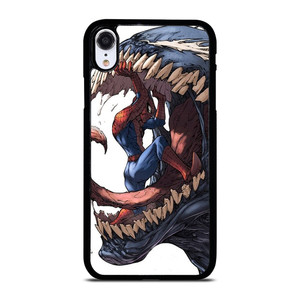VENOM VS SPIDERMAN MARVEL CARTOON iPhone XR Case VENOM VS SPIDERMAN MARVEL CARTOON iPhone XR Case