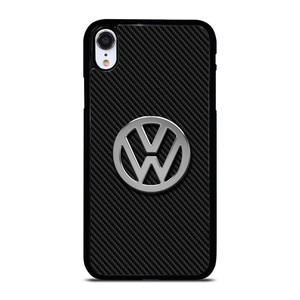 VW VOLKSWAGEN LOGO CARBON iPhone XR Case VW VOLKSWAGEN LOGO CARBON iPhone XR Case