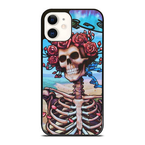 GRATEFUL DEAD SKULL BLUE LIGHT iPhone 12 Case