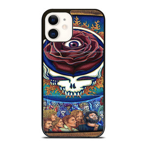 GRATEFUL DEAD SKULL ROSE iPhone 12 Case GRATEFUL DEAD SKULL ROSE iPhone 12 Case