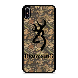 CAMO BROWNING LOGO iPhone XS Max Case CAMO BROWNING LOGO iPhone XS Max Case