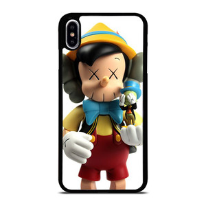 KAWS X PINNOCCHIO AND JIMINY iPhone XS Max Case KAWS X PINNOCCHIO AND JIMINY iPhone XS Max Case