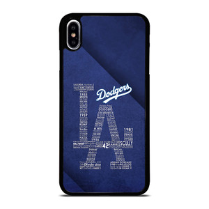 LA DODGERS BASEBALL TEAM LOS ANGELES iPhone XS Max Case
