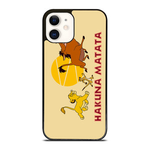 HAKUNA MATATA LION KING Disney iPhone 12 Case HAKUNA MATATA LION KING Disney iPhone 12 Case