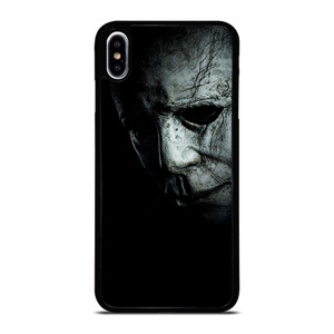 MICHAEL MYERS FACE HALLOWEEN HORROR MOVIE iPhone XS Max Case MICHAEL MYERS FACE HALLOWEEN HORROR MOVIE iPhone XS Max Case