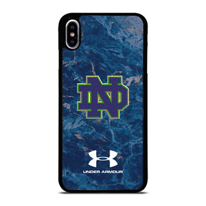 NOTRE DAME FIGHTING FOOTBALL UNDER ARMOUR iPhone XS Max Case NOTRE DAME FIGHTING FOOTBALL UNDER ARMOUR iPhone XS Max Case