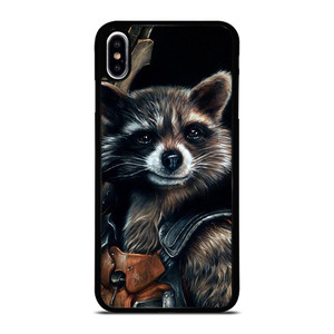 ROCKET RACCOON GUARDIAN OF GALAXY ART iPhone XS Max Case
