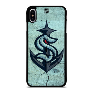 SEATTLE KRAKEN HOCKEY LOGO iPhone XS Max Case SEATTLE KRAKEN HOCKEY LOGO iPhone XS Max Case