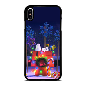 SNOOPY CHRISTMAS THE PEANUTS iPhone XS Max Case SNOOPY CHRISTMAS THE PEANUTS iPhone XS Max Case