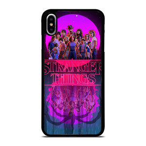 STRANGER THINGS CHARACTERS iPhone XS Max Case STRANGER THINGS CHARACTERS iPhone XS Max Case