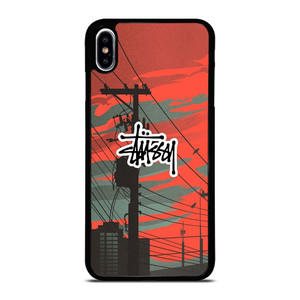 STUSSY LOGO METRO CITY iPhone XS Max Case STUSSY LOGO METRO CITY iPhone XS Max Case