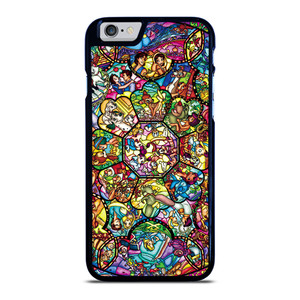 ALL DISNEY CHARACTERS GLASS ART iPhone 6 / 6S Case