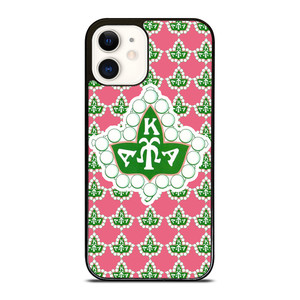 HOT AKA PINK AND GREEN iPhone 12 Case HOT AKA PINK AND GREEN iPhone 12 Case