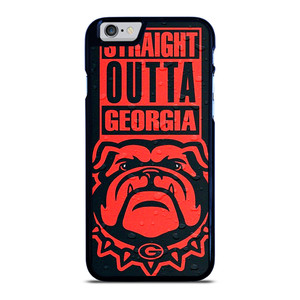 STRAIGHT OUTTA GEORGIA BULLDOGS DAWGS iPhone 6 / 6S Case