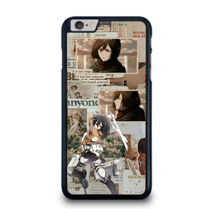 ATTACK ON TITAN MANGA ANIME MIKASA iPhone 6 / 6S Plus Case