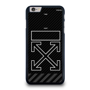 OFF WHITE BLACK CARBON iPhone 6 / 6S Plus Case OFF WHITE BLACK CARBON iPhone 6 / 6S Plus Case