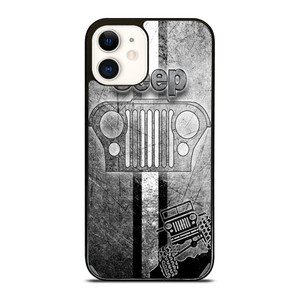 JEEP LOGO SILVER iPhone 12 Case JEEP LOGO SILVER iPhone 12 Case
