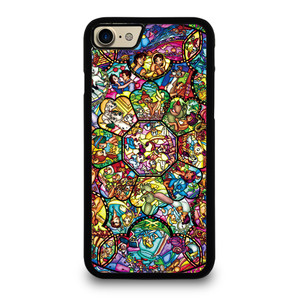 ALL DISNEY CHARACTERS GLASS ART iPhone 7 Case ALL DISNEY CHARACTERS GLASS ART iPhone 7 Case