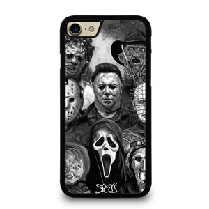 HORROR MOVIES CHARACTERS iPhone 7 Case