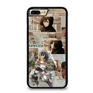 ATTACK ON TITAN MANGA ANIME MIKASA iPhone 7 Plus Case