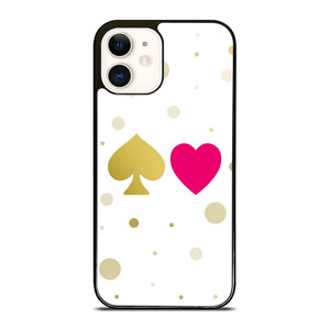 KATE SPADE AND HEART NEW YORK LOGO iPhone 12 Case