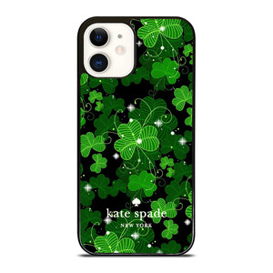 KATE SPADE GREEN LEAFS iPhone 12 Case