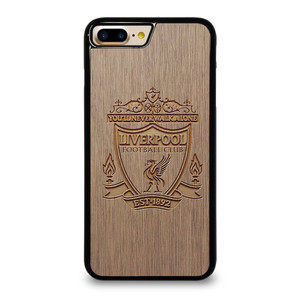 LIVERPOOL FC FOOTBALL CLUB WOODEN LOGO iPhone 7 Plus Case