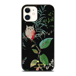 KATE SPADE OWLISH BLACK iPhone 12 Case
