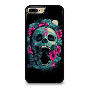 SUGAR SKULL FLOWERS TATTOO iPhone 7 Plus Case