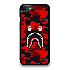CAMO BAPE RED iPhone SE 2020 Case