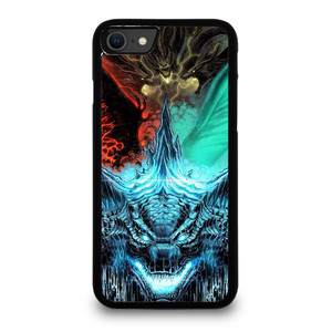 GODZILLA ART CARTOON iPhone SE 2020 Case GODZILLA ART CARTOON iPhone SE 2020 Case