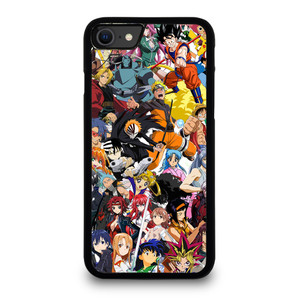 MANGA CHARACTERS CROSSOVER ANIME iPhone SE 2020 Case
