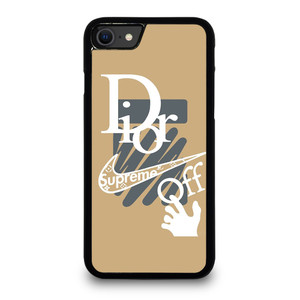 OFF WHITE DIOR SUPREME LOGO iPhone SE 2020 Case