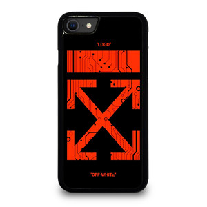 OFF WHITE RED CIRCUIT iPhone SE 2020 Case