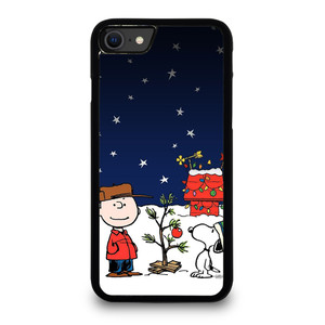 SNOOPY AND CHARLIE BROWN SNOW THE PEANUTS iPhone SE 2020 Case