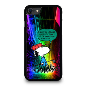 SNOOPY QUESTION iPhone SE 2020 Case
