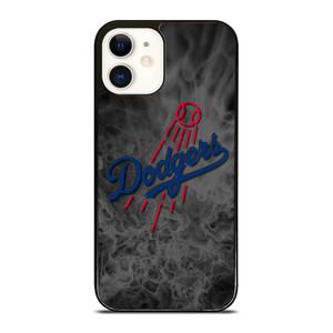 LA DODGERS DARK FLAMES iPhone 12 Case