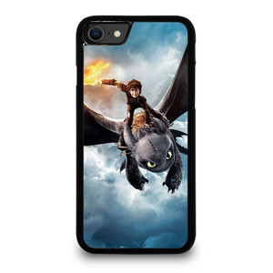 TOOTHLESS AND HICCUP TRAIN YOUR DRAGON iPhone SE 2020 Case TOOTHLESS AND HICCUP TRAIN YOUR DRAGON iPhone SE 2020 Case